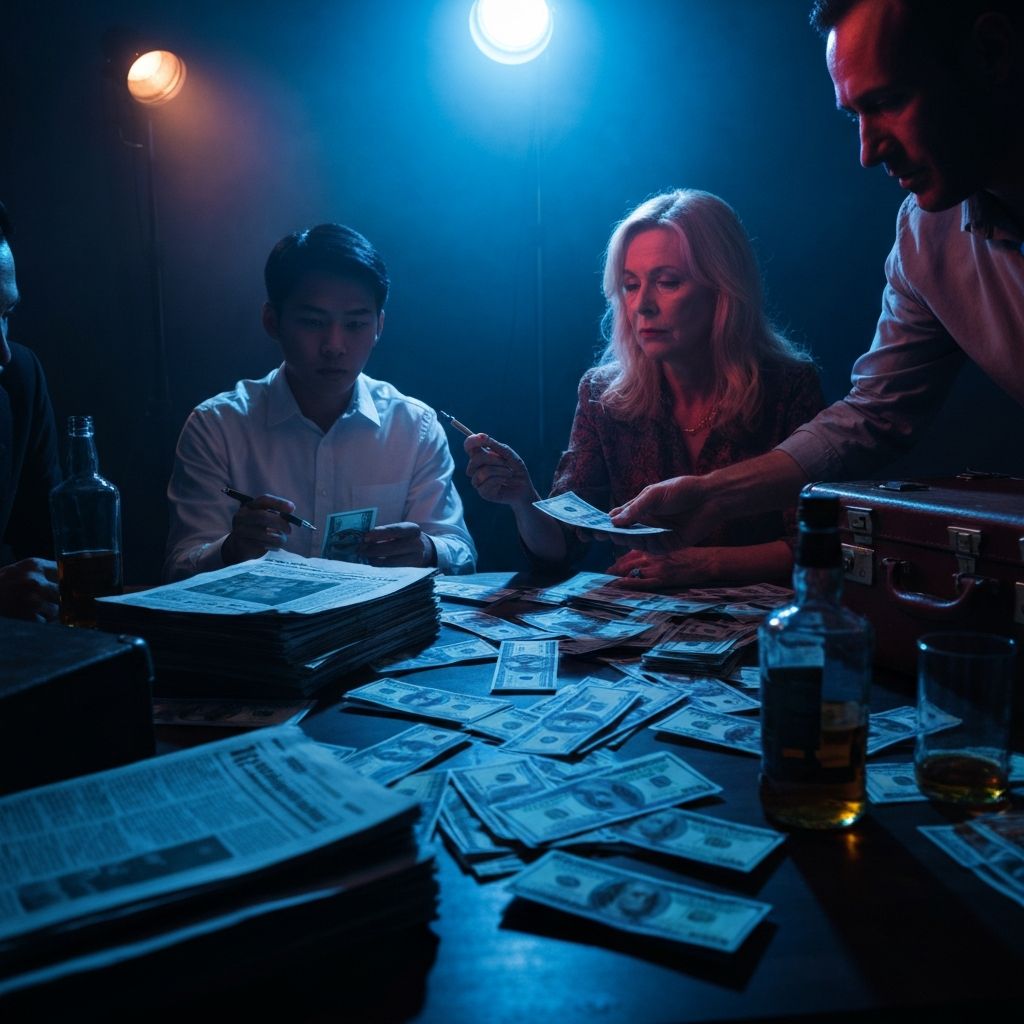 Money Laundry Scene - Drama Props