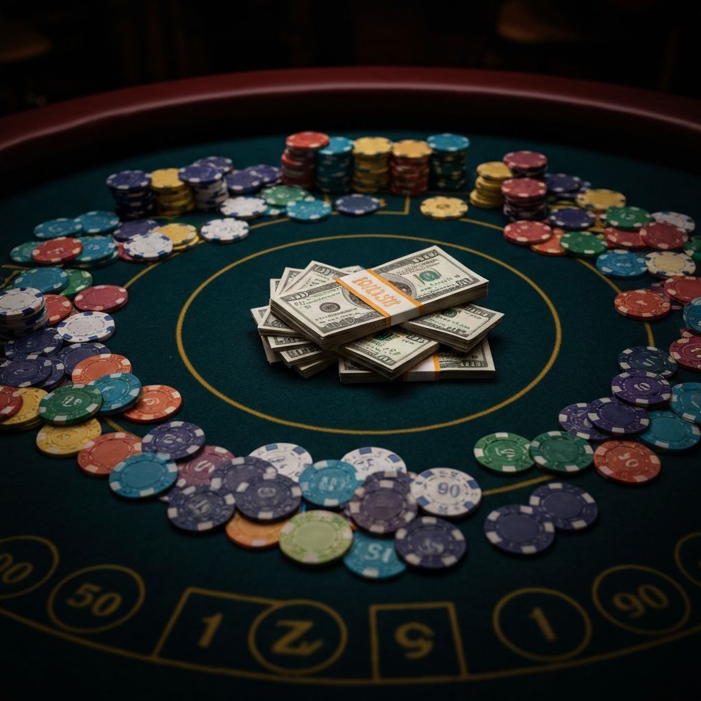 Poker Game Money - Casino Props