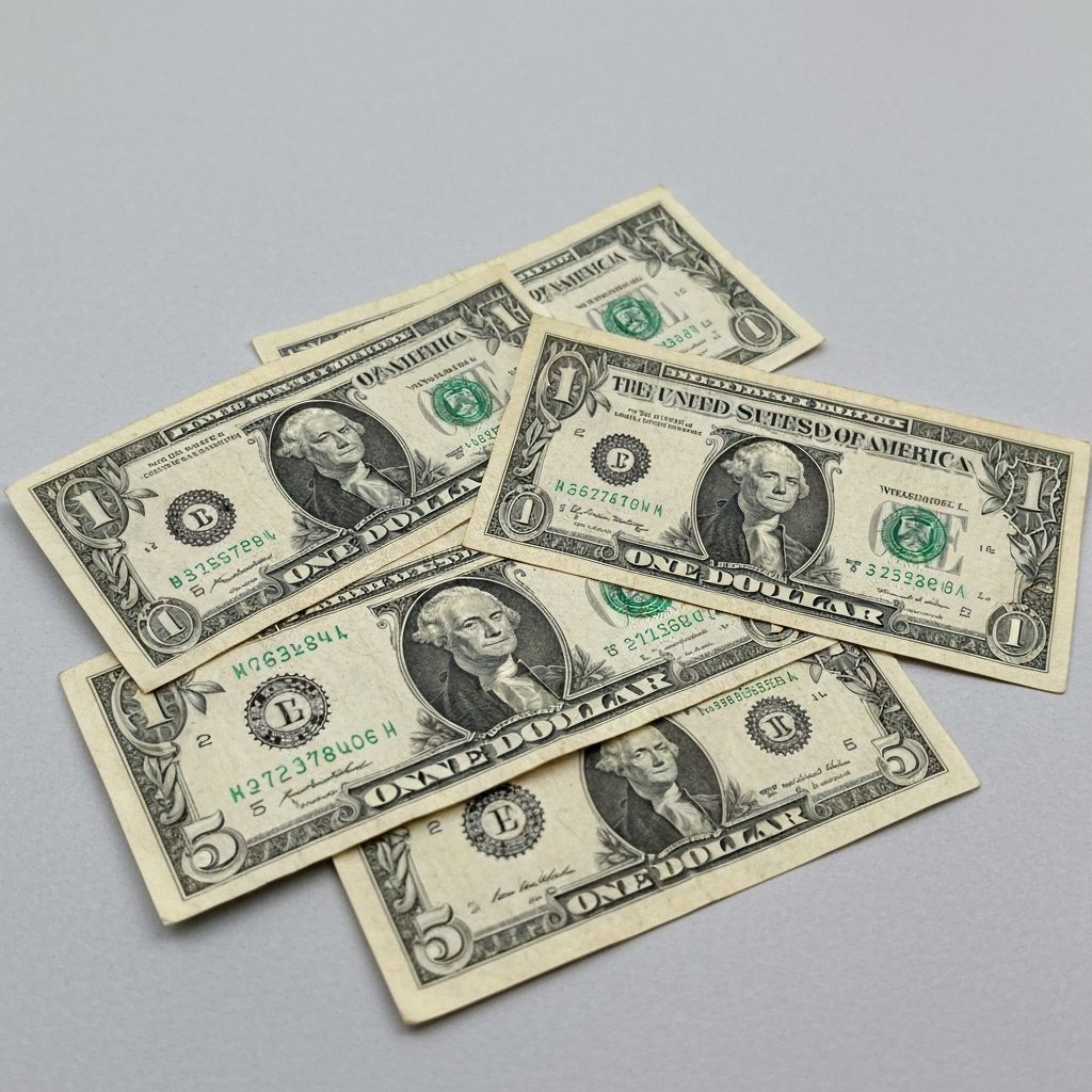 Small Bills Collection - $1 & $5 Props