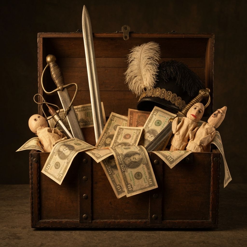 Treasure Chest Money - Adventure Props